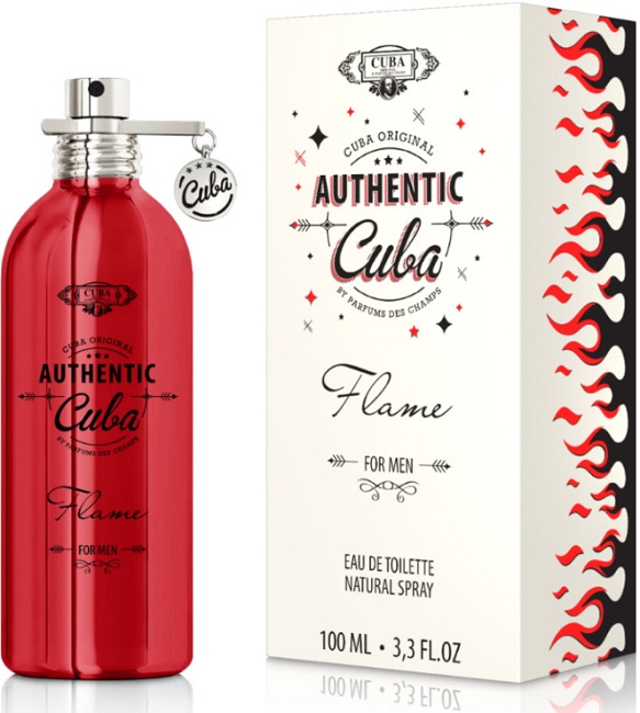 Cuba Men Authentic Flame toaletní voda 100 ml